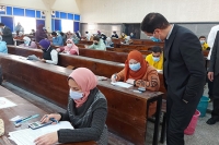 «الجيزاوى» يتفقد الامتحانات بكليات جامعة بنها ويشيد بالإجراءات الإحترازية داخل اللجان