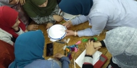 ورشه التطريز الخاصة باللجنة الفنية