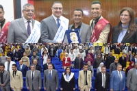 فى احتفالية كبرى: رئيس جامعة بنها يشهد حفل تنصيب اتحاد الطلاب