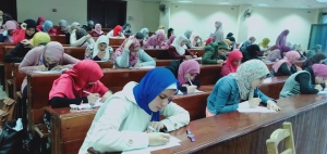 عقد امتحان الميدترم للفرقه الرابعة مادة تمريض صحة المجتمع