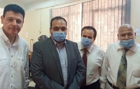 نائب رئيس جامعة بنها لشئون التعليم والطلاب يتفقد معامل تنسيق المرحلة الثالثة