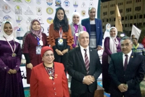 جامعة بنها تحصد 5 ميداليات في فى أسبوع فتيات الجامعات بالفيوم