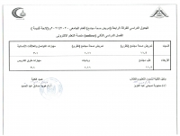 الجدول الدراسى للفرقة الرابعة (تمريض صحة مجتمع ) للعام الجامعى 2020/2021 م ( لائحة  قديمة ) الفصل الدراسى الثانى on line    