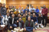 فى اطار التبادل الطلابى: جامعة بنها تستقبل وفدا طلابيا من جامعة المنوفية