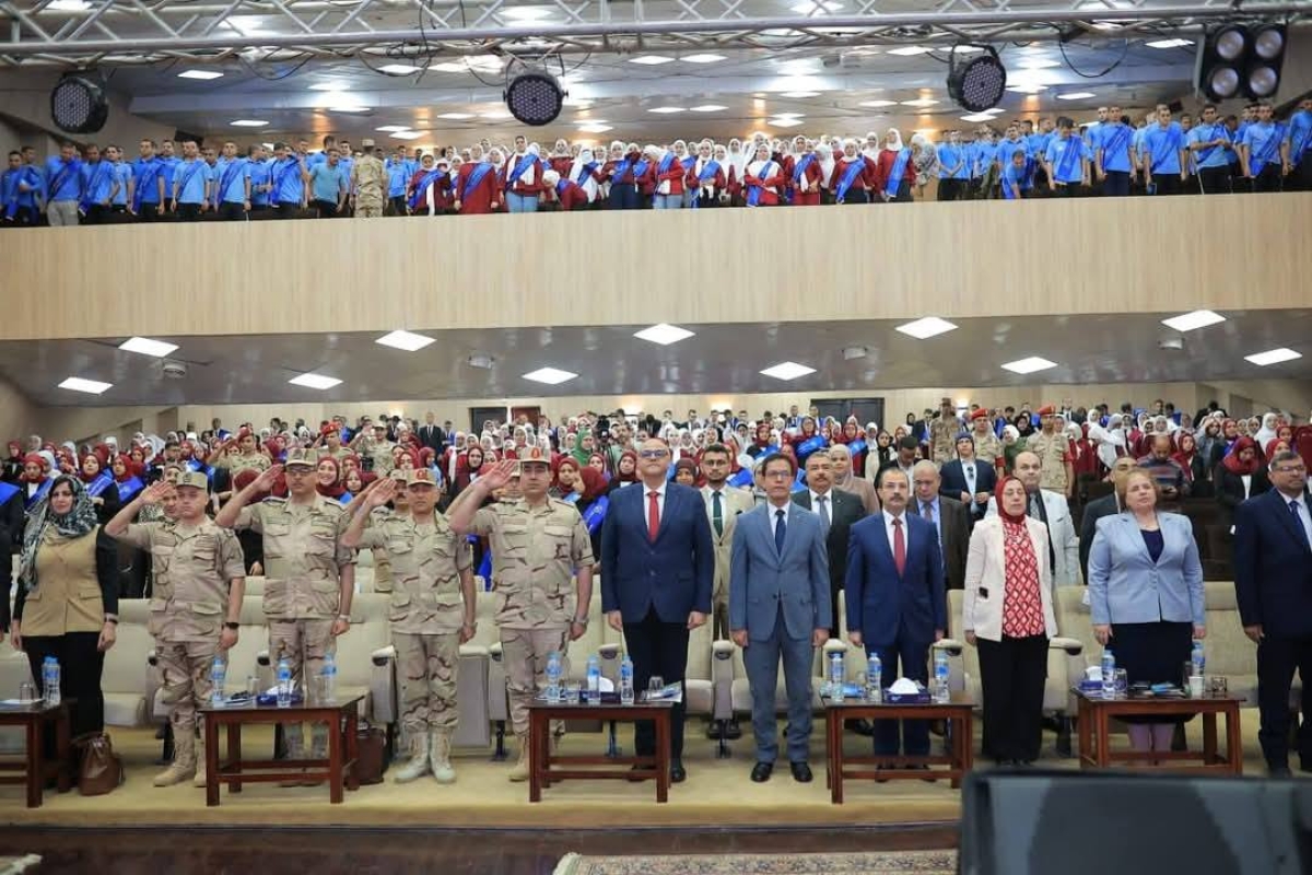 قوات الدفاع الشعبى والعسكرى تنظم الندوة التثقيفية الرابعة والثمانون بجامعة بنها