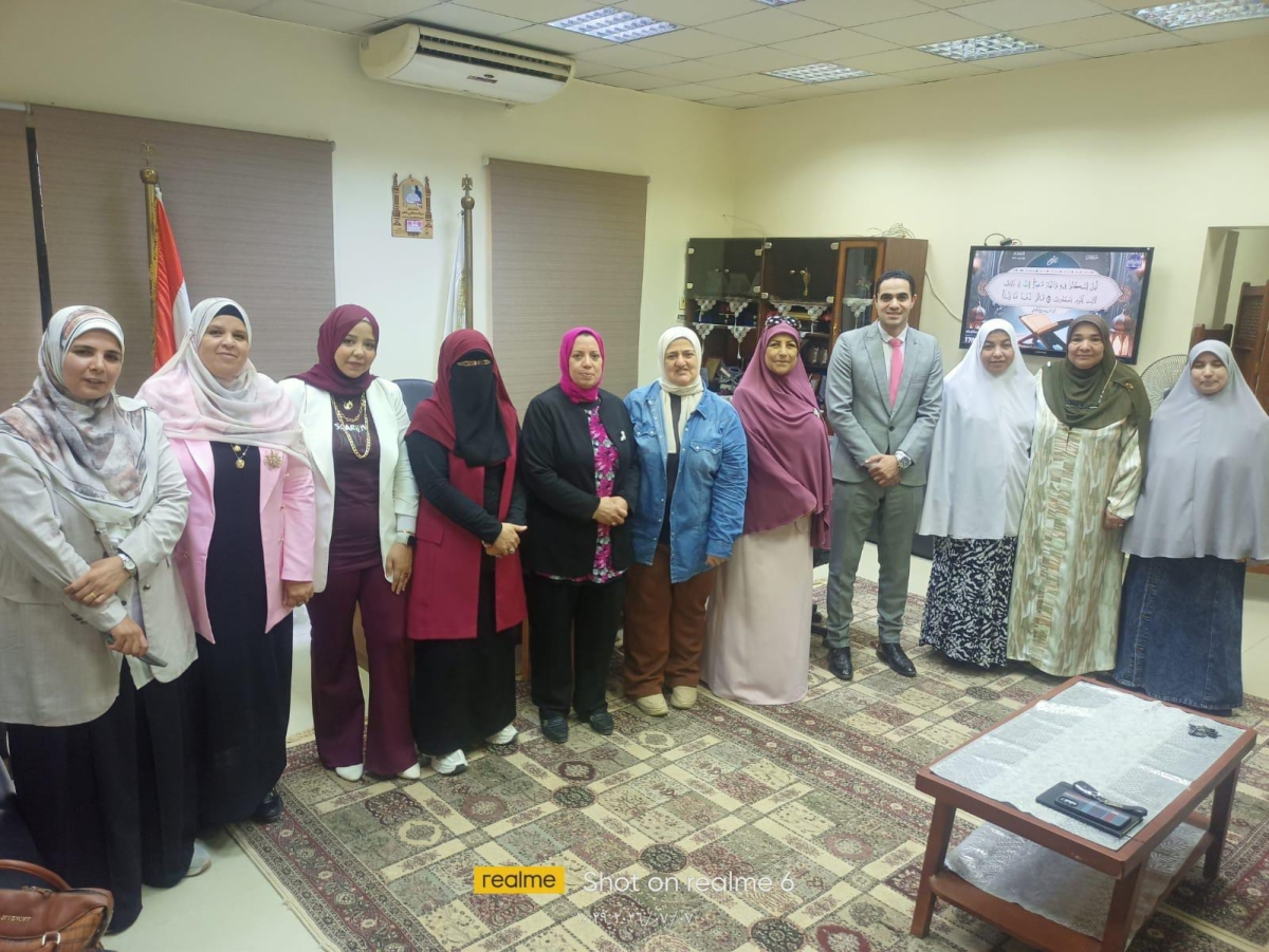 متابعة دورية من الوحدة المركزية للتخطيط الاستراتيجي بجامعة بنها لكلية التمريض