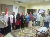 متابعة دورية من الوحدة المركزية للتخطيط الاستراتيجي بجامعة بنها لكلية التمريض