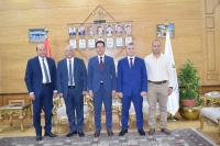 رئيس جامعة بنها يستقبل مدير عام بنك مصر - منطقة فروع شرق الدلتا لبحث سبل التعاون المشترك