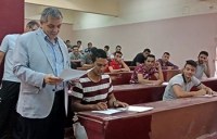 «المغربي» يتفقد امتحانات كليتى التربية والتربية الرياضية بجامعة بنها ويتابع عمليات التصحيح الالكتروني