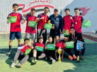 م انتهاء مسابقة خماسي كرة القدم... في الدورة الرمضانية – كلية التمريض، جامعة بنها