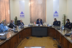 تعاون بين جامعة بنها والحماية المدنية بالقليوبية لتأمين منشأتها