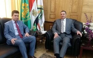 محمود مصطفى مستشارا قانونيا لرئيس جامعة بنها