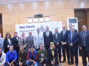 ضمن مسابقة أفضل جامعة فى تطوير العشوائيات : لجنة تحكيم تزور جامعة بنها