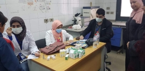 جامعة بنها تواصل تنظيم القوافل الطبية بقرية العكرشة بمركز الخانكة