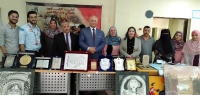 استقبال كلية التمريض جامعة بنها للجنة الاستعداد لمسابقة افضل جامعة