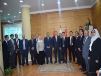 رئيس جامعة بنها يستقبل وفداً من جامعة ووهان للتكنولوجيا بالصين لبحث سبل التعاون