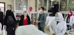 جولة تفقدية للكلية من أ.د/ ناصر الجيزاوى لمتابعة سير الامتحانات العملية بالكلية