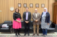 الجيزاوي يبحث سبل التعاون البحثي مع جامعة الينوي بالولايات المتحدة الامريكية