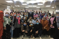 في اليوم الثاني كلية العلاج الطبيعي والتمريض في دور ما قبل النهائي في مسابقة العباقرة بنها ٢٠٢١